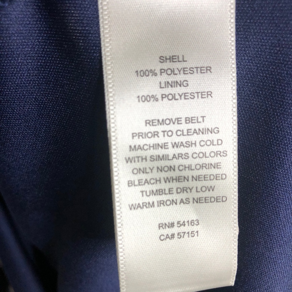 Eliza J Navy Blue Floral Halter Maxi Evening Wedding Party Dress Size 8 - Picture 13 of 14